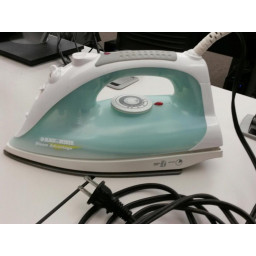 Black and Decker AS150 Steam Advantage Железное разрушение